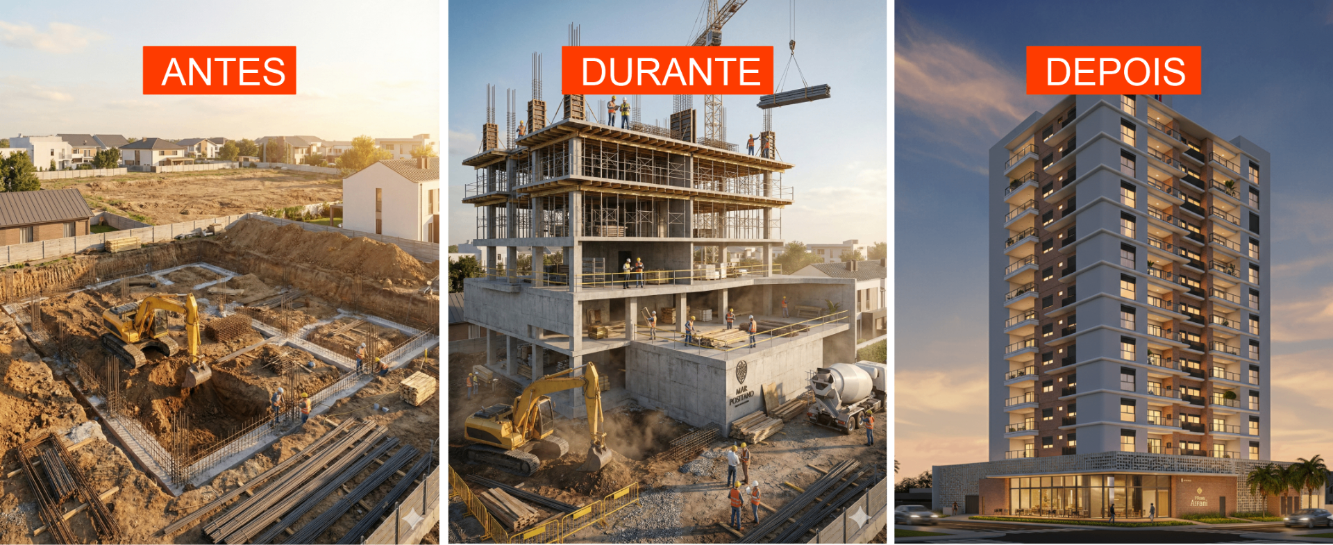Construção do início ao fim