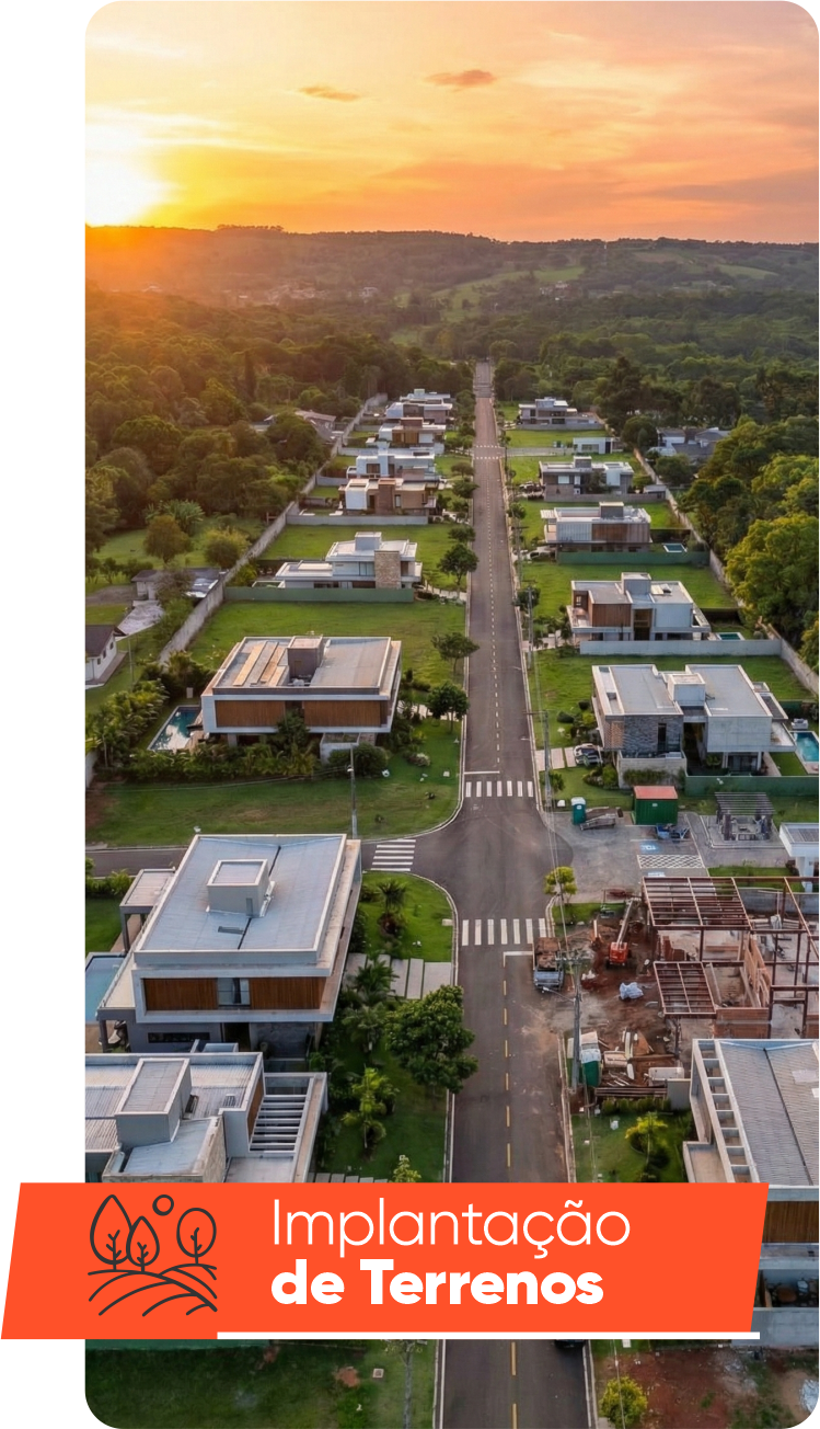 Implantação de Terrenos